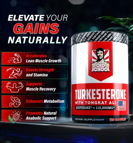 TURKESTERONE OLD SCHOOL CUIDADO PERSONAL